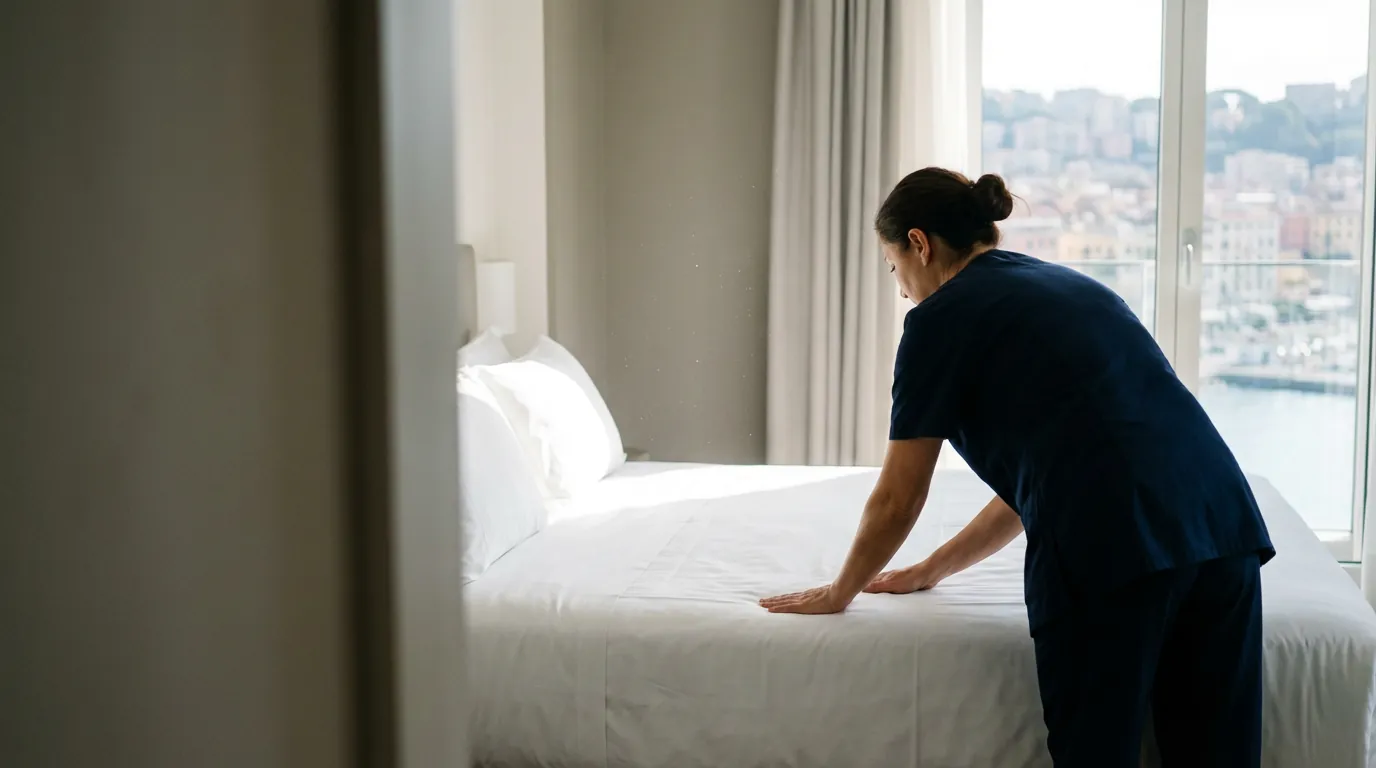 Impresa pulizie e riassetto camere per hotel, B&B e strutture ricettive a Napoli - MGN Servizi
